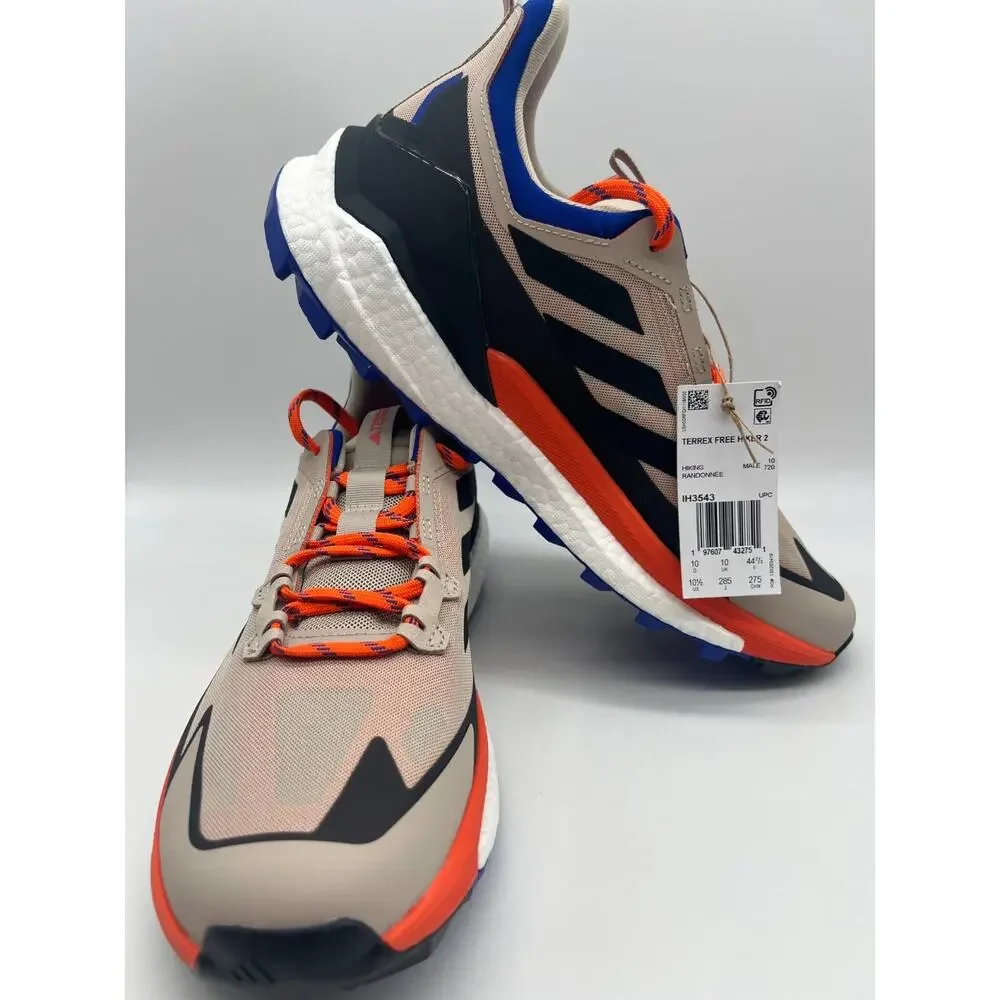 Adidas Terrex Free Hiker 2.0 Low Hiking Shoes Wonder Beige IH3543 Men Size 10.5